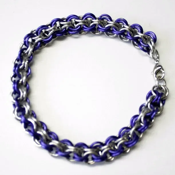 Bijounique Inverted Roundmaille armband pakket