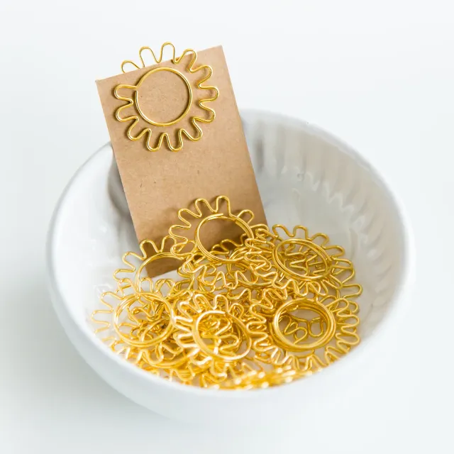 Jessy at Sea Sun paperclips goud 20 stuks 30 mm