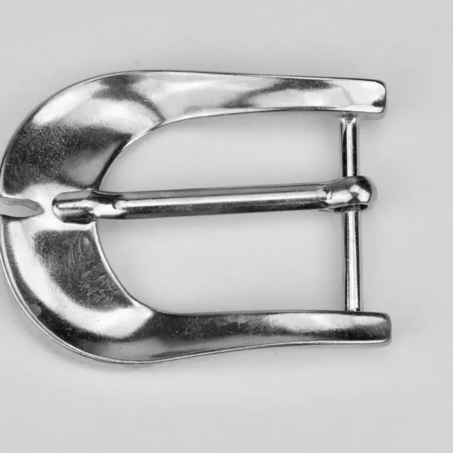 Leather House Silver Buckle 34mm gesp zilver 34 mm metaal