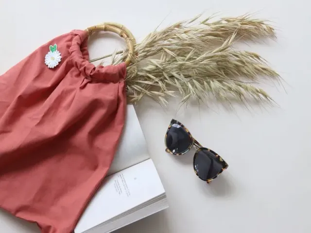 La Petite Epicerie Mercerie naaipakket tas katoen roze