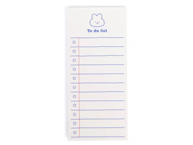 La Petite Epicerie To Do List konijn notitieblok 45 vel