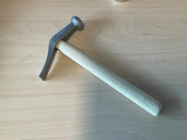 Leather House Steel Hammer 240mm leerhamer houten steel