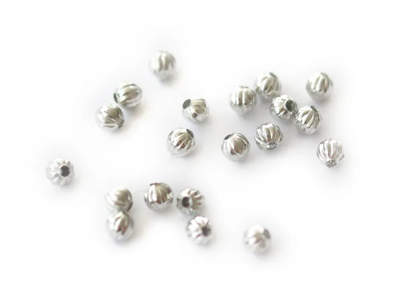 La Petite Epicerie Heishi Bol Kralen Zilver 20 Stuks 4x3 mm
