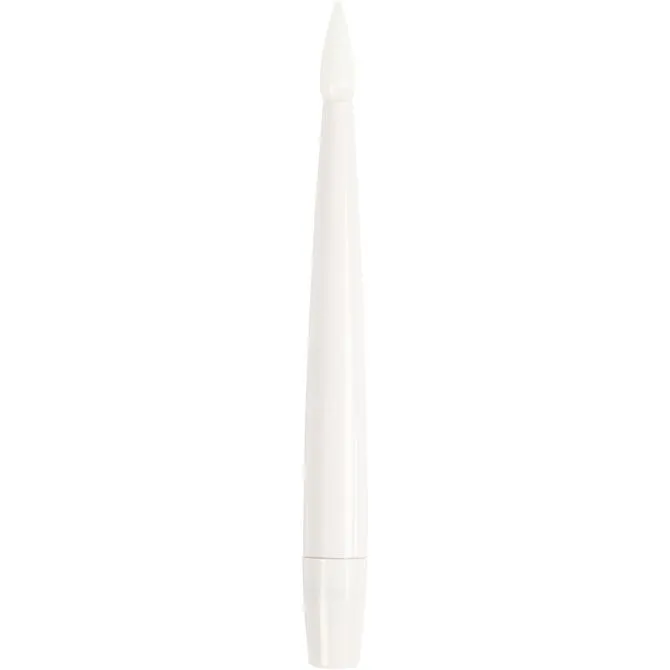 Bijounique LED kaarsen kunststof 15,5 cm 4 stuks goud