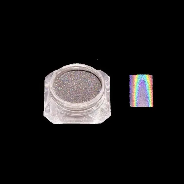 Bijounique Holografisch laserpoeder chroom 2 mg