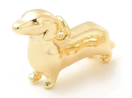 La Petite Epicerie chien bedel hond goud 16 mm