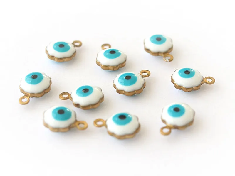La Petite Epicerie nazar oog bedels messing 10 stuks