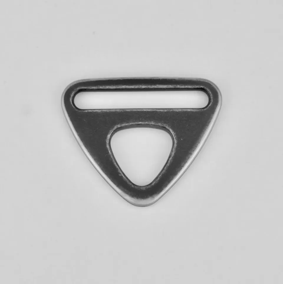 Leather House Handvatbevestiger black destroyed 40 mm