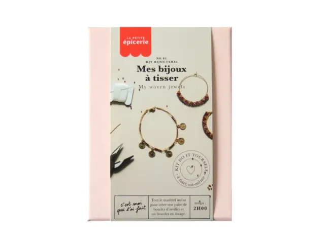 La Petite Epicerie DIY Bijouterie Mes bijoux à tisser kralenkit