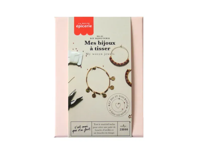 La Petite Epicerie DIY Bijouterie Mes bijoux à tisser kralenkit