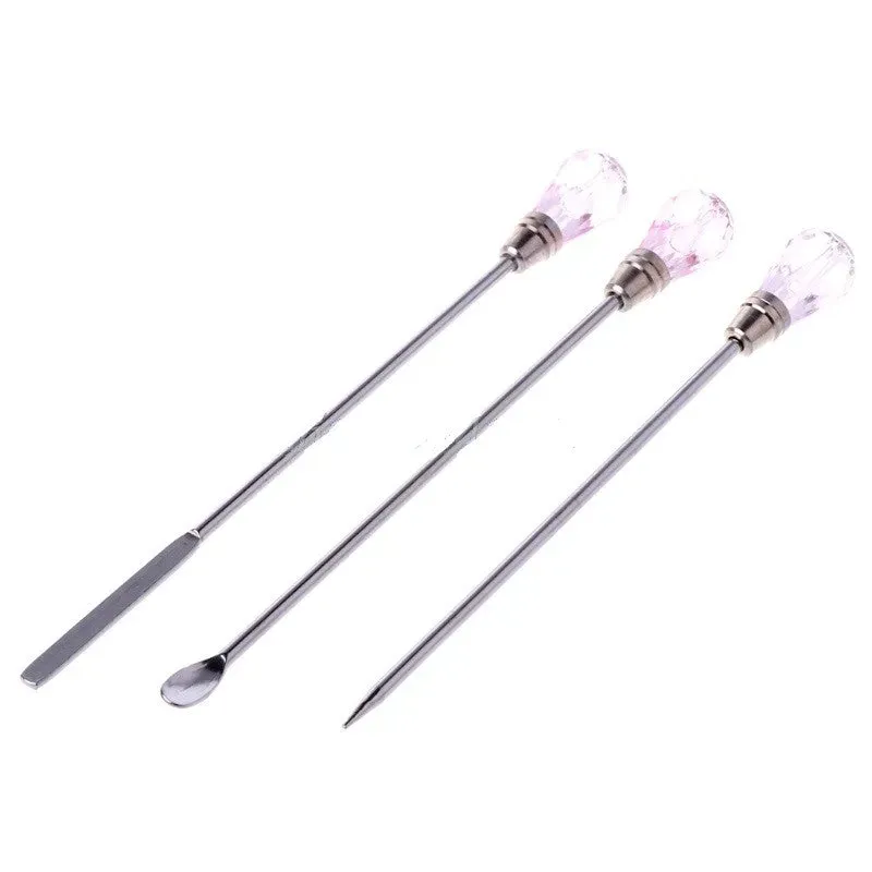 Bijounique Resin Tool Set 3-delig roze 10 cm gereedschap