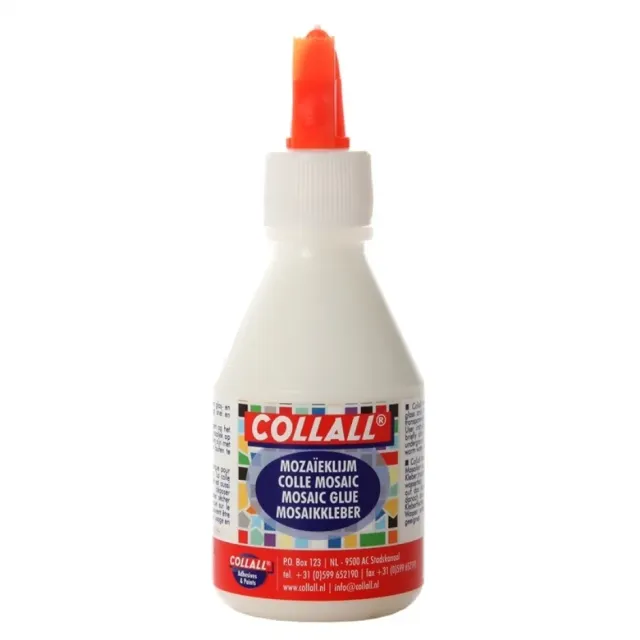LTC-Leiden Collall Mozaieklijm Wit 100 ml Transparant