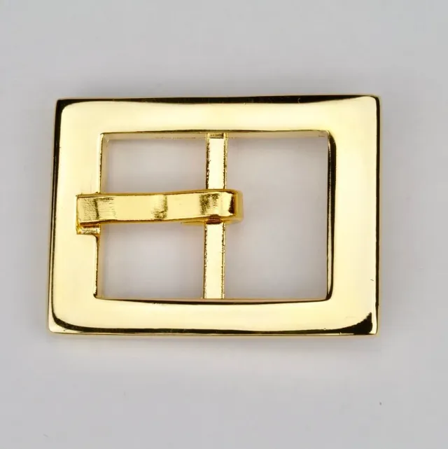 Leather House Buckle gesp goud 20mm metaal