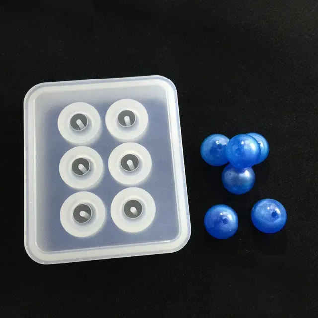 Bijounique Rond K5 kralenmal 16 mm 6 stuks