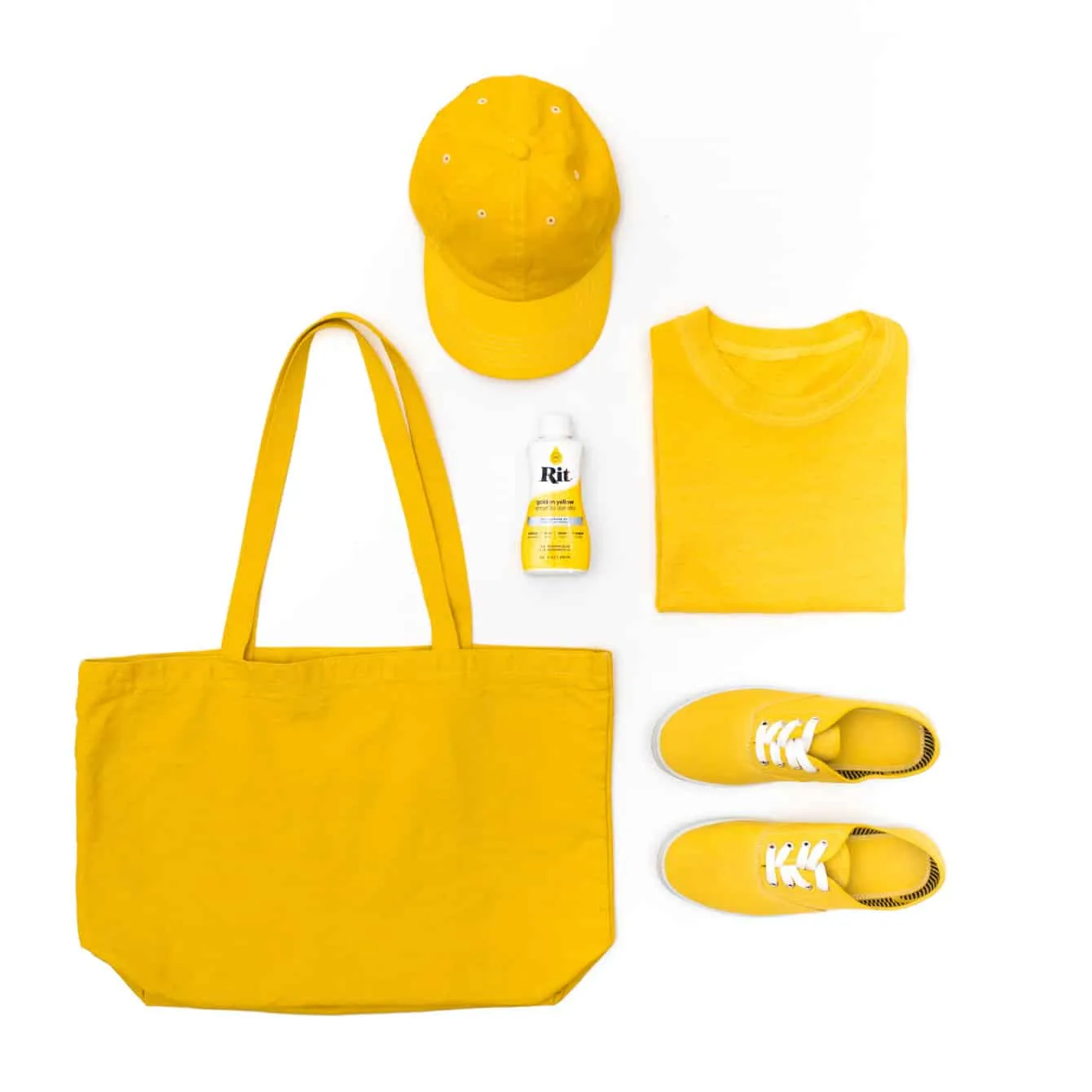 Rit All-Purpose Golden Yellow textielverf poeder goudgeel