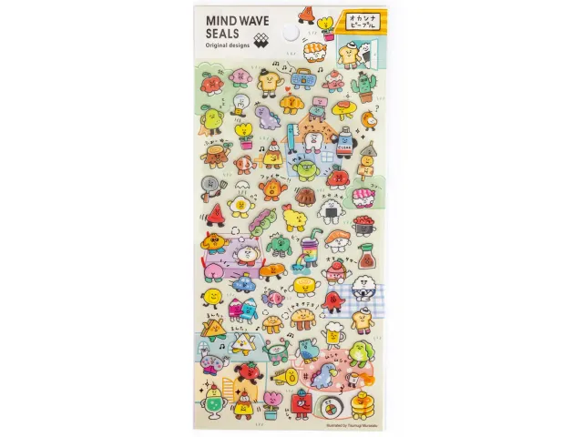 La Petite Epicerie fruits rigolos stickers vrolijke fruitmotieven