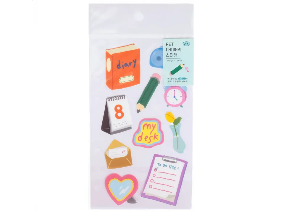 La Petite Epicerie mon bureau sticker vel gekleurd