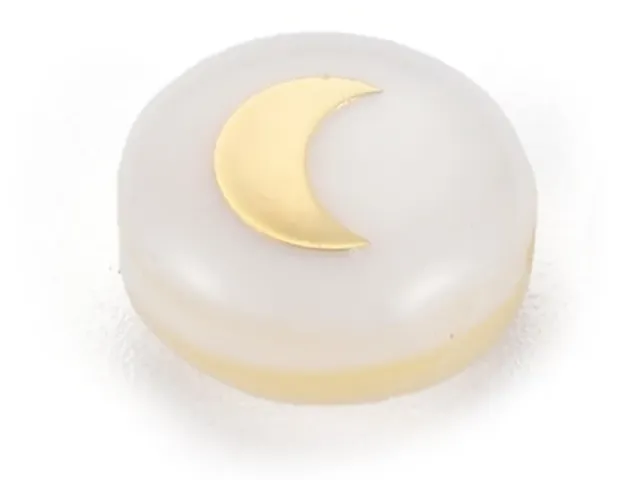 La Petite Epicerie Lune kraal schelp goud 8 mm natuur