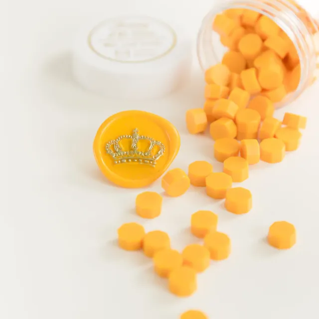 Jessy at Sea Mango sealing wax 100 stuks oranje