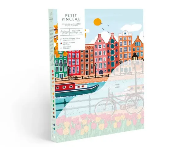 La Petite Epicerie Petit Pinceau Amsterdam schilderen op nummer