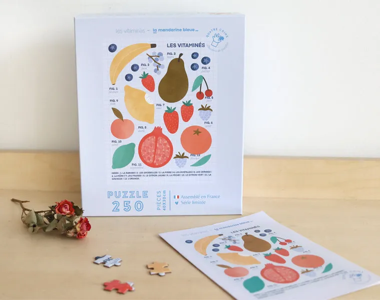 La Petite Epicerie Les vitaminés puzzel 250 stukjes 40x30 cm fruit