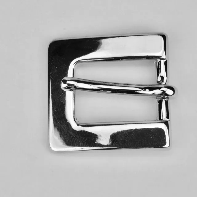 Leather House Silver Buckle 15mm gesp zilver 15 mm metaal