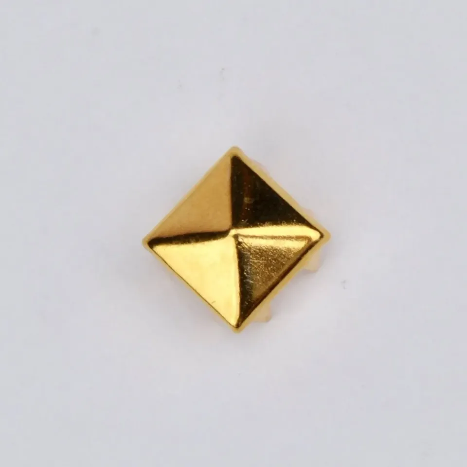 Leather House Studs oorknopjes goud 9,4 mm