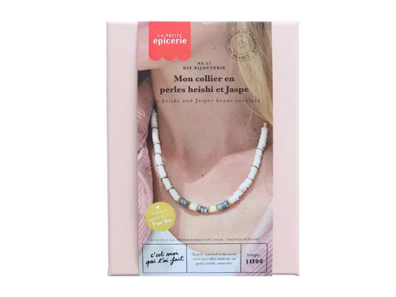 La Petite Epicerie DIY Bijouterie 11 heishi ketting pakket