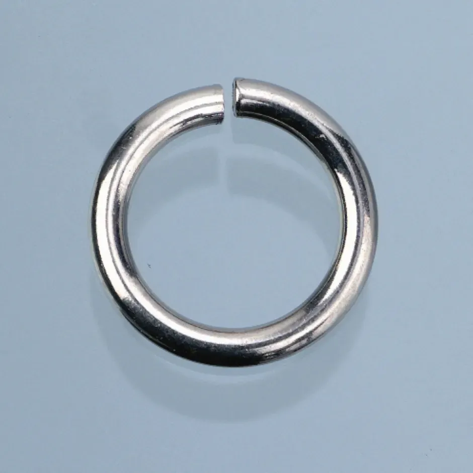 LTC Aanbuigoogjes knijpringetjes 10 mm zilver 12 st