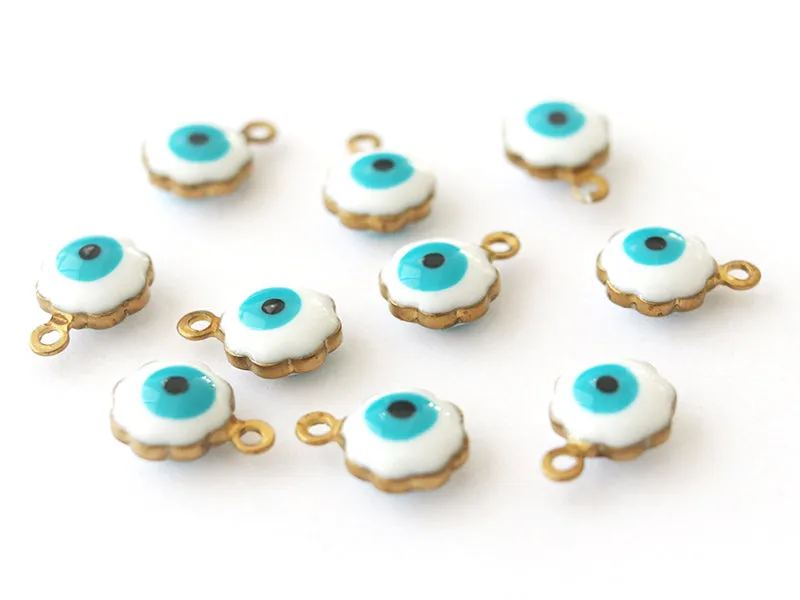 La Petite Epicerie nazar oog bedels messing 10 stuks