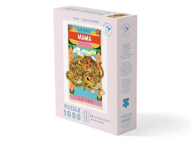 La Petite Epicerie Mama puzzel 1000 stukjes tijger