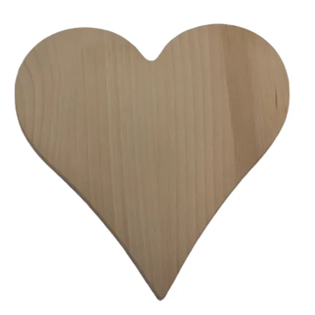 Astrid Brouwers Hart Groot snijplank beuken 27 cm