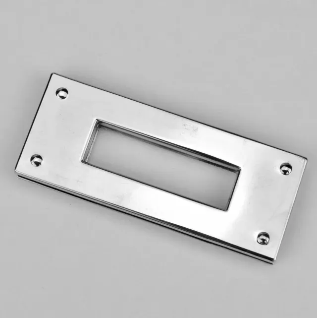 Leather House Ring rechthoekig zilver 63mm voor tasband