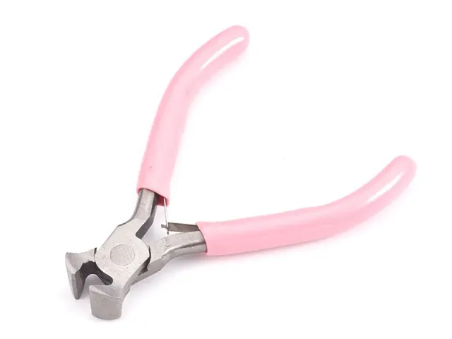 La Petite Epicerie Kniptang sieraden plat roze 11 cm