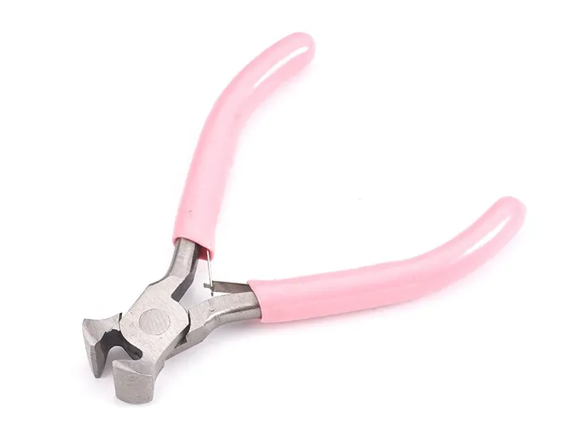La Petite Epicerie Kniptang sieraden plat roze 11 cm