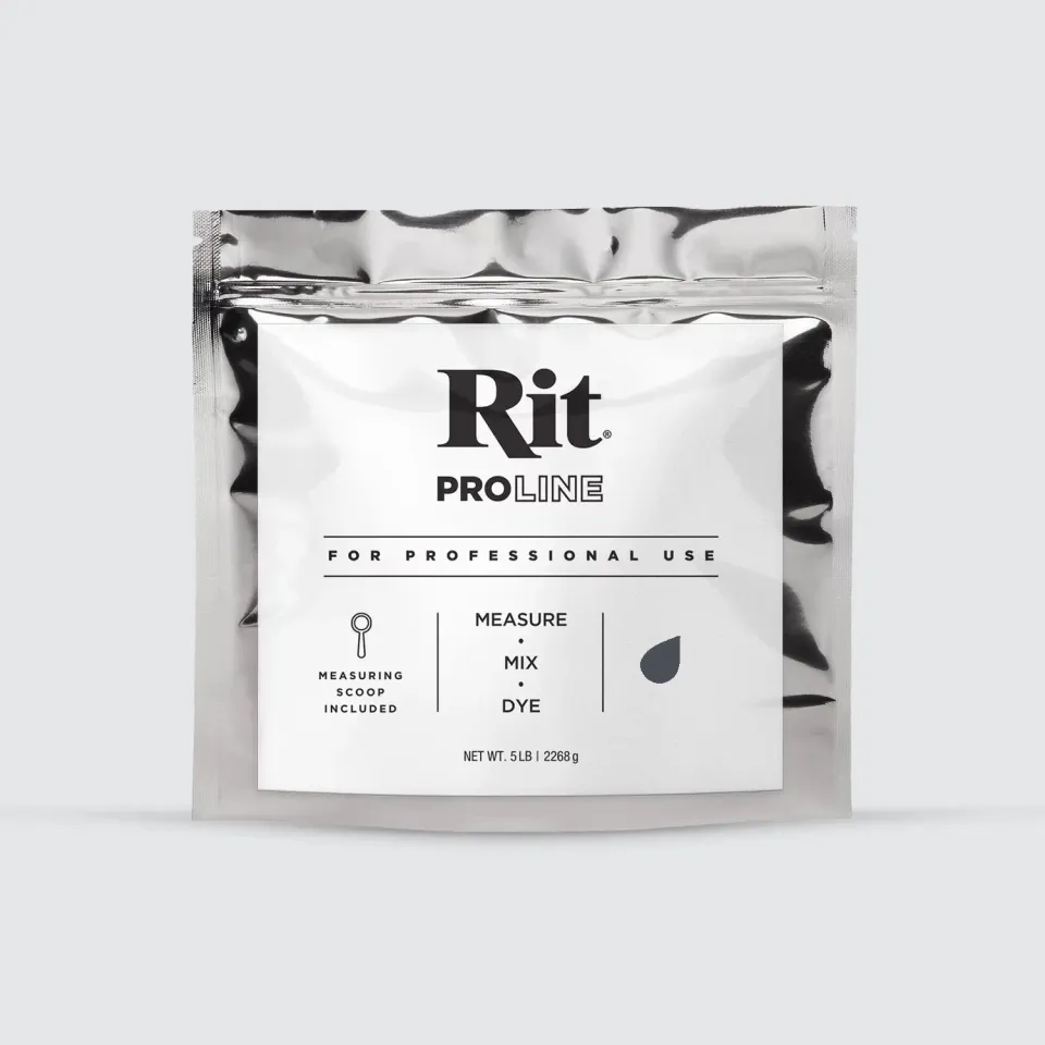 Rit ProLine Black textielverf poeder 2,27 kg zwart