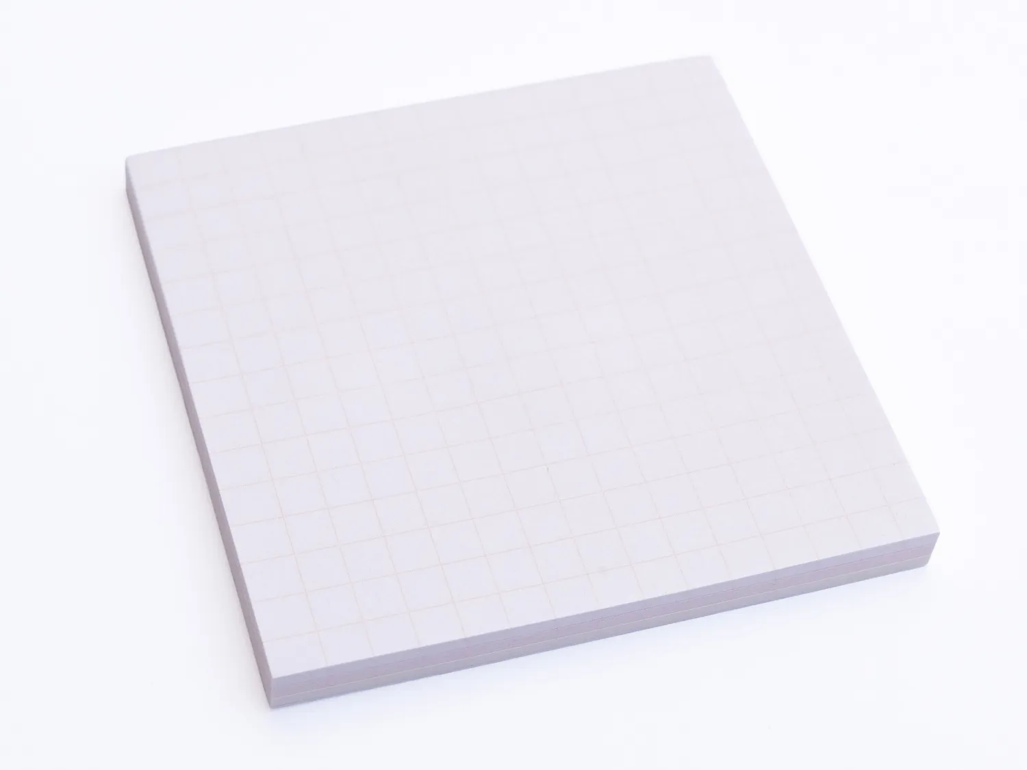 La Petite Epicerie post-it blok roze geruit 7,5 cm 60 vel