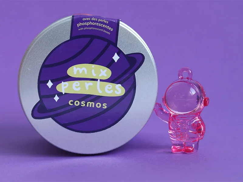 La Petite Epicerie Cosmos kralenmix blauw paars 80 g