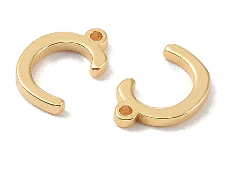 La Petite Epicerie letterbedel C verguld per stuk 12 mm