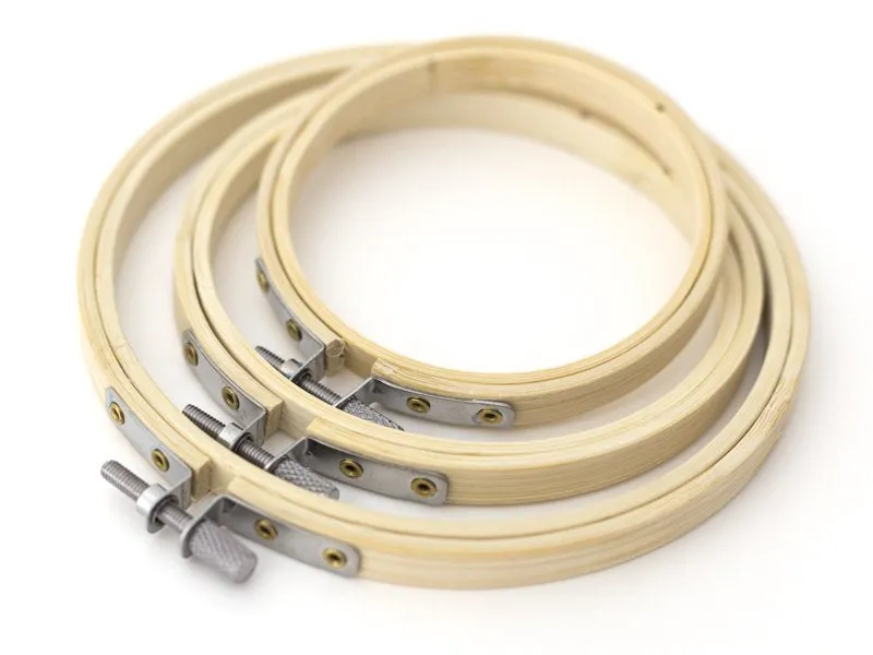 La Petite Epicerie Borduurring beige 20 cm kunststof
