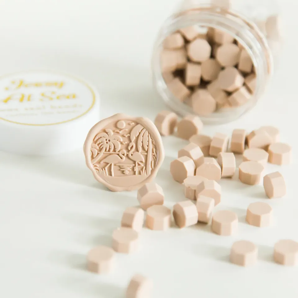Jessy at Sea Clay zegellak wit pot 100 stuks