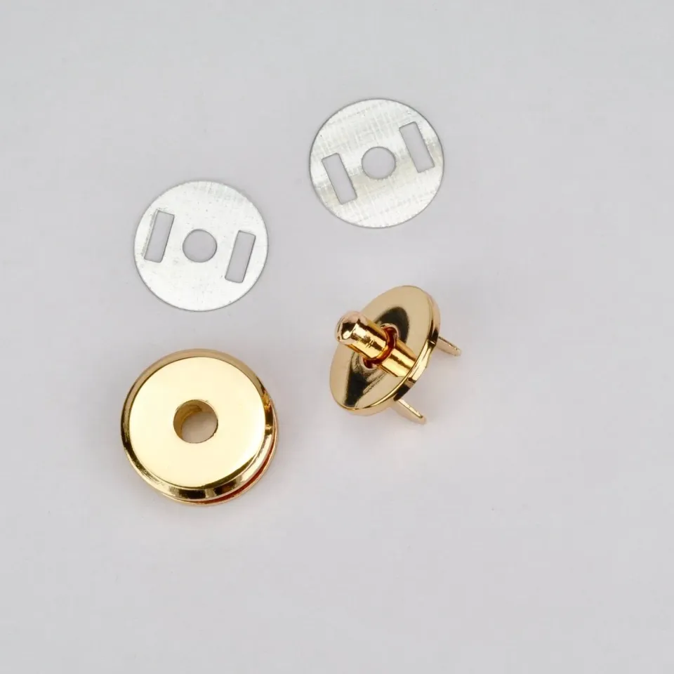 Leather House magneetsluiting pin gold 20 mm