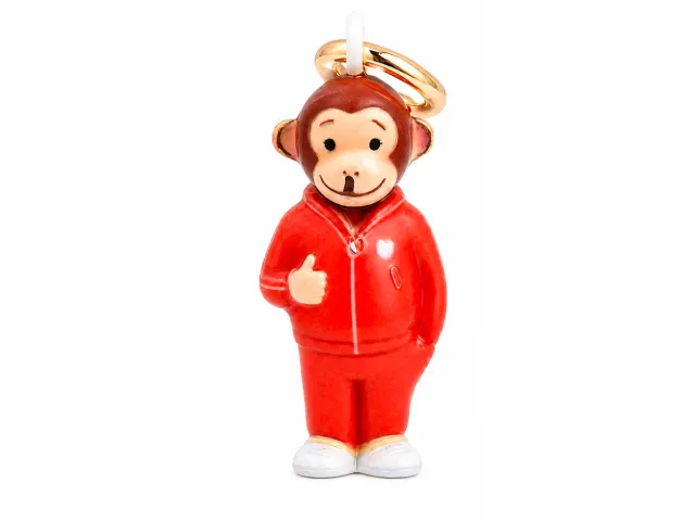 La Petite Epicerie Bedel Aap Rood Goud 9,5 mm