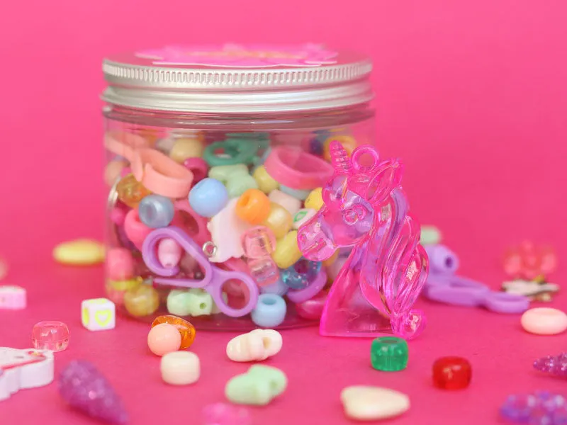La Petite Epicerie kralenmix Licorne 80 gram met elastiek