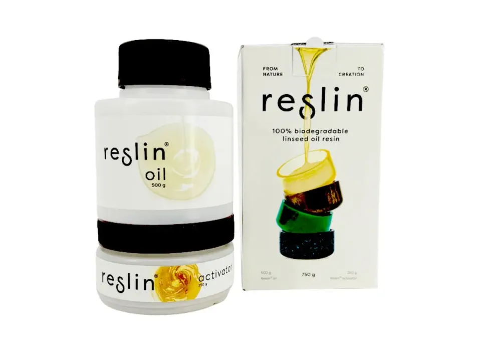 La Petite Epicerie Reslin giethars lijnolie 750 g biologisch