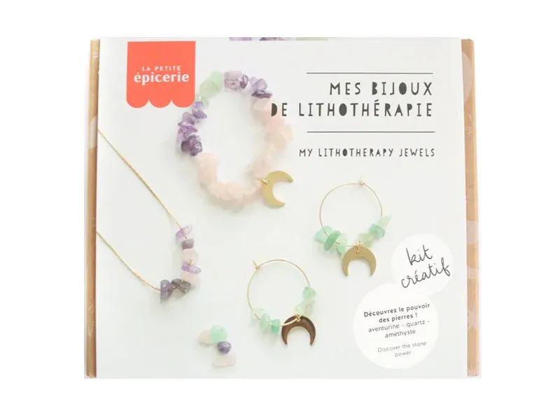 La Petite Epicerie MKMI lithotherapie sieradenkit 3 stenen