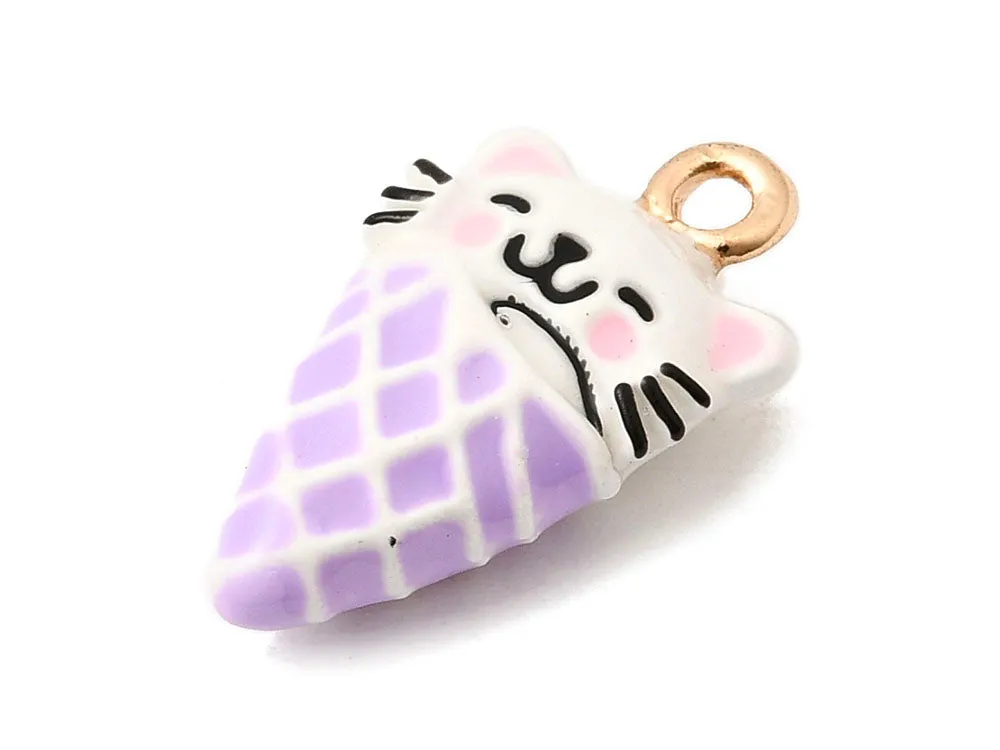 La Petite Epicerie ijsje kat bedel kawaii goud willekeurige kleur