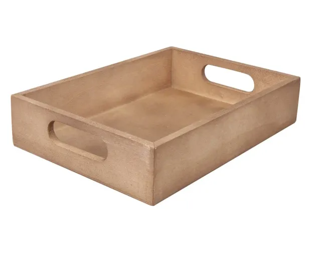 LTC-Leiden Mangelbak dienblad hout 24x17 cm onbewerkt