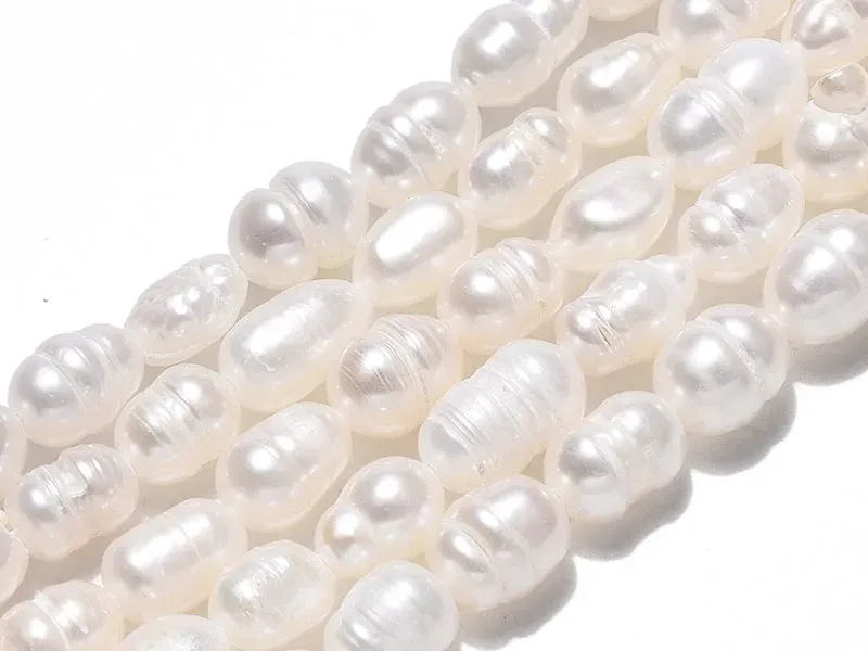La Petite Epicerie zoetwaterparels rijst 6-12 mm 20 stuks wit