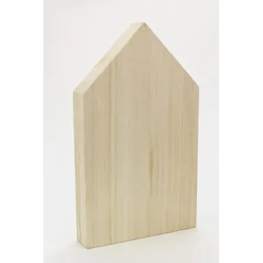 Astrid Brouwers Houten huisje dicht decoratie 26 cm